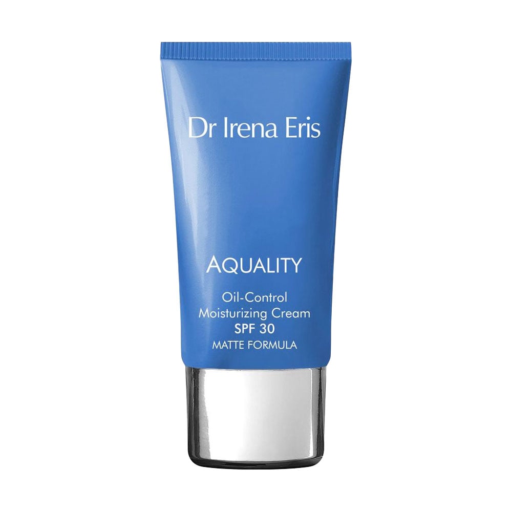 Зволожувальний та матувальний крем для обличчя Dr Irena Eris Aquality Oil Control Moisturizing Cream, SPF 30, Matte Formula, 50 мл